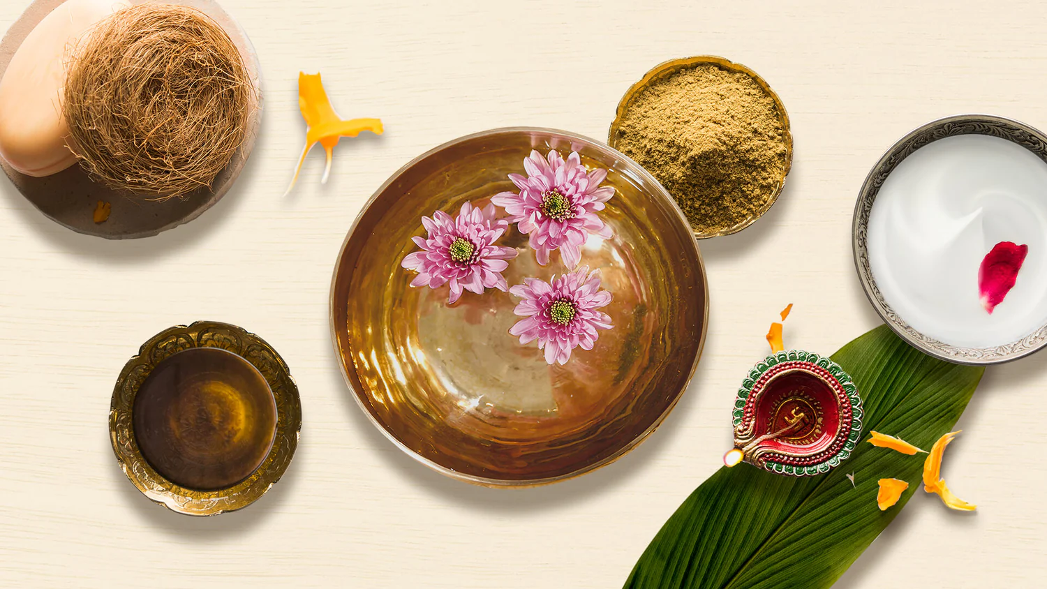 Ayurvedic Bathing Rituals | background image